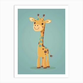 Cute Giraffe 3 Art Print