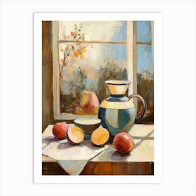 Still Life With Fruit Art Print