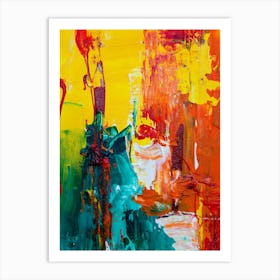 Abstract Painting 47 Art Print