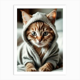 Cute Kitten 2 Art Print