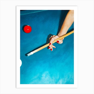 Pool Art Print