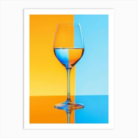 Wine Glass Art Print