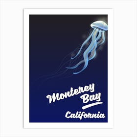 Monterey Bay California Art Print