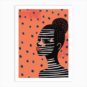 Portrait Of An African Woman 12 Art Print