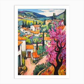 Cortona Italy 1 Fauvist Painting Art Print