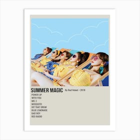 Summer Magic By Red Velvet 2018 Poster 1 Art Print