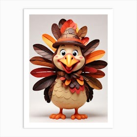 Thanksgiving Turkey 2 Art Print