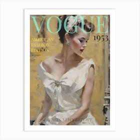 Tribute To Vogue (3) Art Print
