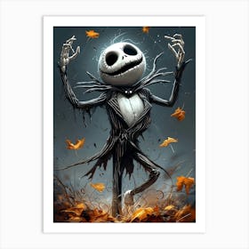 Nightmare Before Christmas 2 Art Print