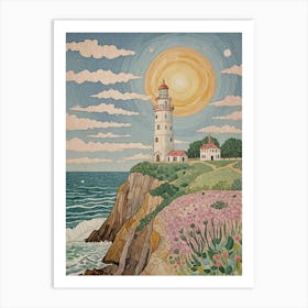 The Little Lighthouse Art Print