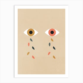 Cried Eyes Art Print