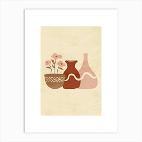 Vases And Pots Art Print