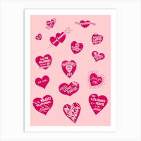 Valentine Love Art Print