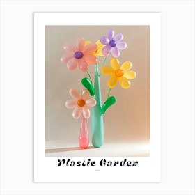 Dreamy Inflatable Flowers Poster Asters 2 Art Print