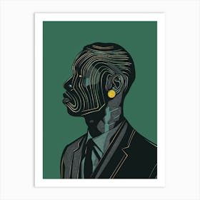 Portrait Of A Man 70 Art Print