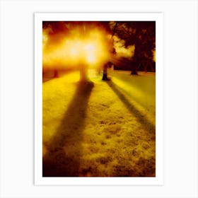 The Park Art Print