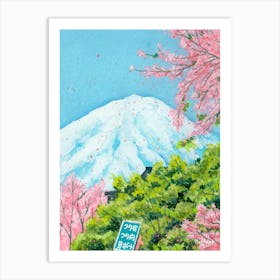 Mt. Fuji Art Print