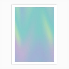 Holographic Wallpaper Art Print