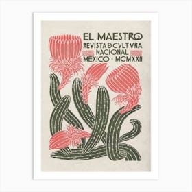 El Maestro Vintage Poster Art Print