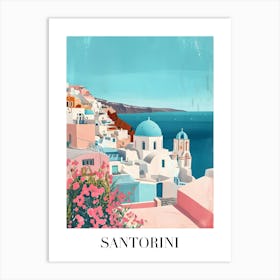 Santorini Art Print