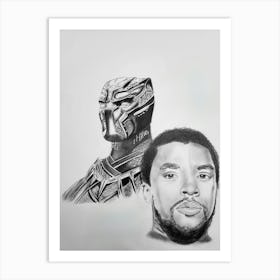 Black Panther Art Print