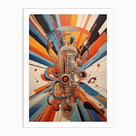 Engineered Symphony Art Print