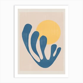 Matisse Sun and Plant Art Print