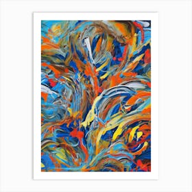 Abstract Painting 23 Art Print