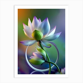 Lotus Flower 131 Art Print