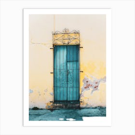 The Small Door Of Cienfuegas Art Print