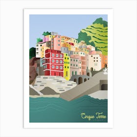 Cinque Terre Italy Art Print