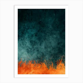 Fire Background 1 Art Print