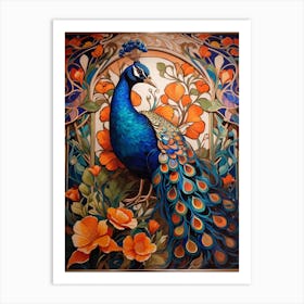 Peacock Art Print