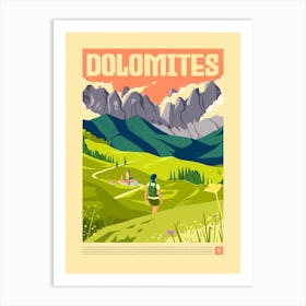 The Dolomites 7200x9600 Art Print