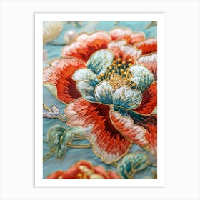 Chinese Embroidery 31 Art Print