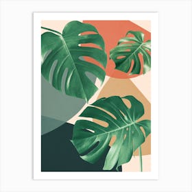 Botanical and tropical floral 5 Art Print