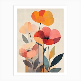 Poppies Canvas Print 5 Art Print