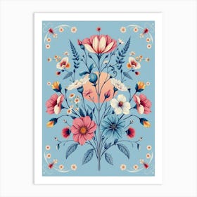 Floral Painting 1 Art Print