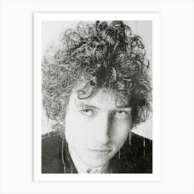 Bob Dylan Singer Art Print
