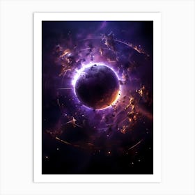 Space Nebula Art Print