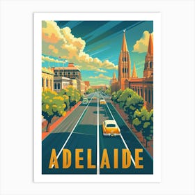 Adelaide Australia Art Print