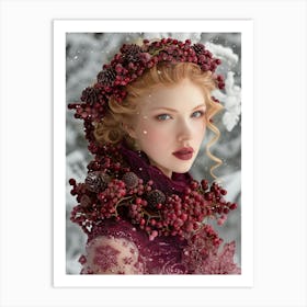 Winter Beauty Art Print