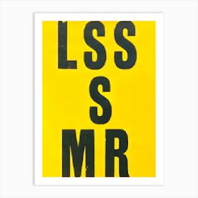 Lss Mr Art Print