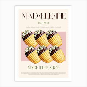 Madeleine Mid Century Art Print