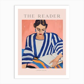 Woman Reading Art Print