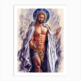 Jesus 1 Art Print