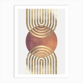 Geometric textures 3 1 Art Print