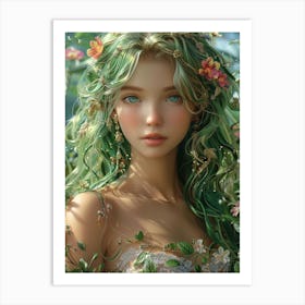 Fairy Girl 1 Art Print