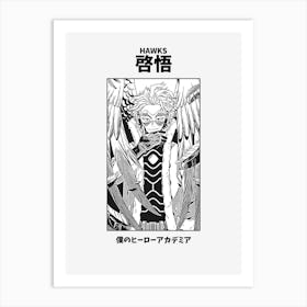 Boku no Hero Academia Hawks Art Print