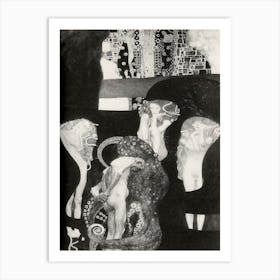 Jurisprudence (1907), Gustav Klimt Art Print